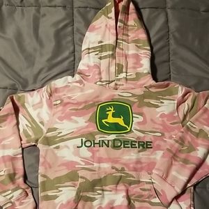 John Deere Pink Camo Hoodie